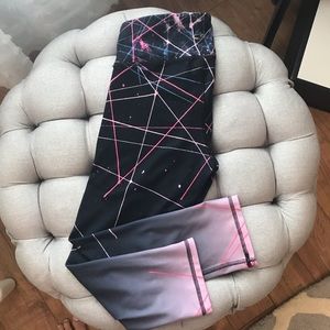 C9 by Champion Abstract Print Cropped Athletic Leggings